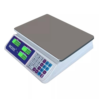 30KG que pesa el puerto serie de la comunicación de la escala RS232 del equilibrio electrónico