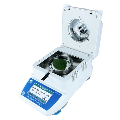 Analizador de la humedad del halógeno de la balanza 110g 0.001g de la escala de laboratorio para la comida