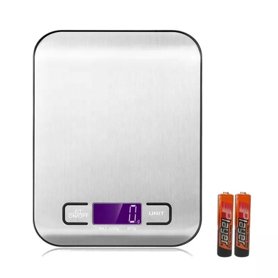 Escala elegante del peso de Mini Electronic Kitchen Scale 5Kg Digitaces del hogar