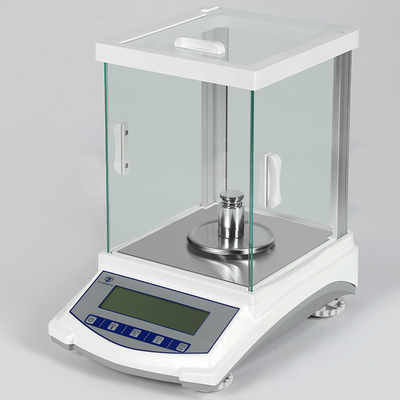 Equilibrios analíticos electrónicos altos estándar de la cubierta de cristal del puerto de comunicación RS232 para el laboratorio